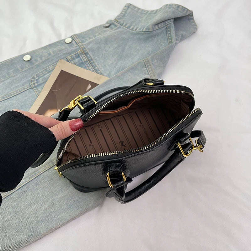 Cute Sequin Shell Shoulder Bag For Women Small Crossbody Phone Money Pouch