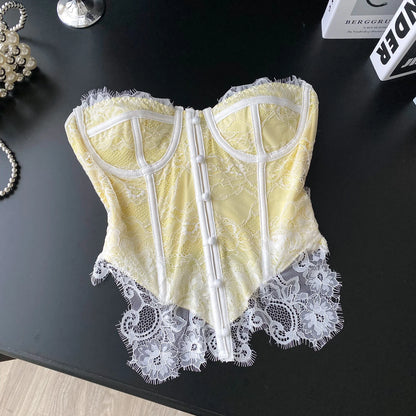Artisanal Trend: Embroidered Sleeveless Crop Top