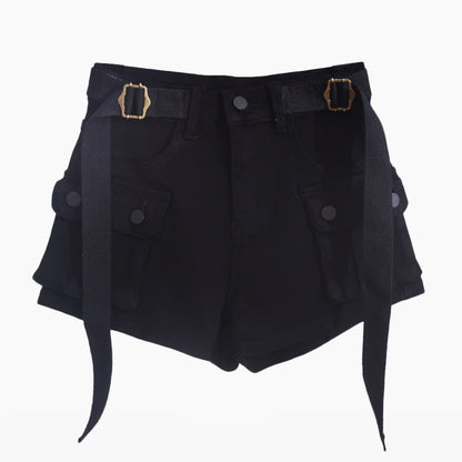 Effortless Summer Utility: Olive Cargo Shorts Style