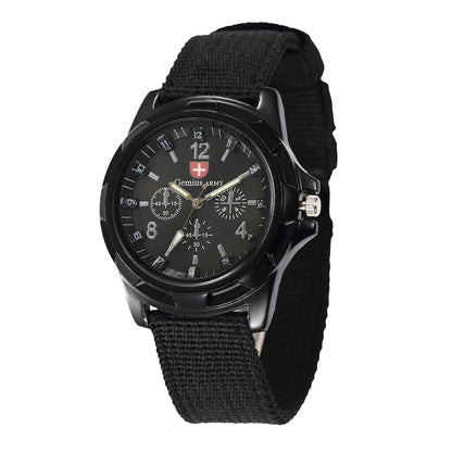 Mens Casual Green Analog Military Watches
