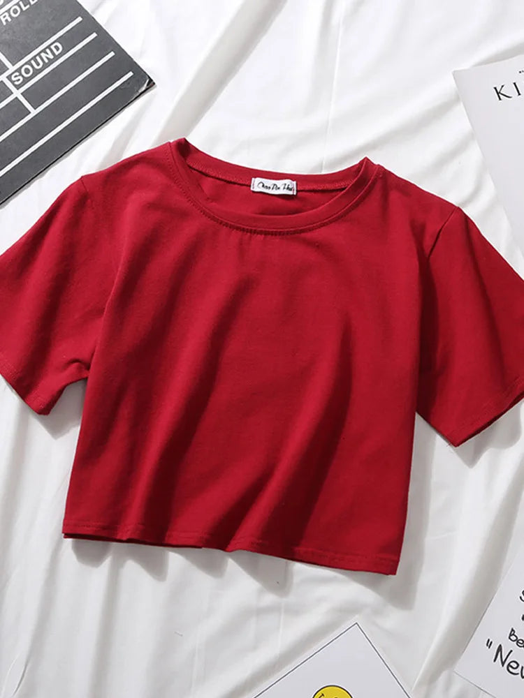 Casual Sport Sleeveless T Shirt For Women 2025 Summer Loose Fit Cropped Fitness Top Polyester Crew Neck With Decoration