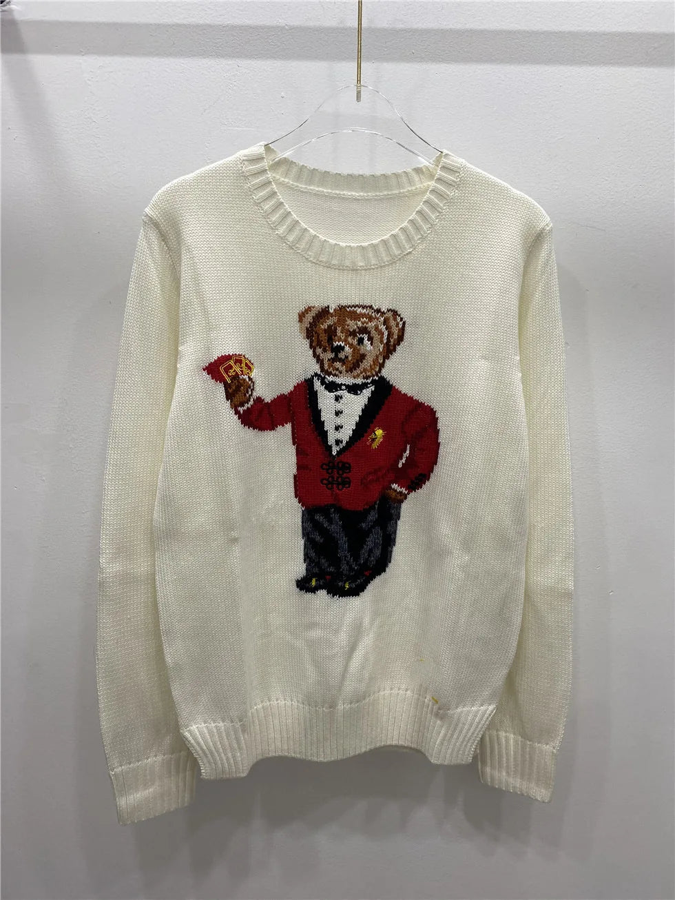 Womens Sweety Bear Cartoony Sweater
