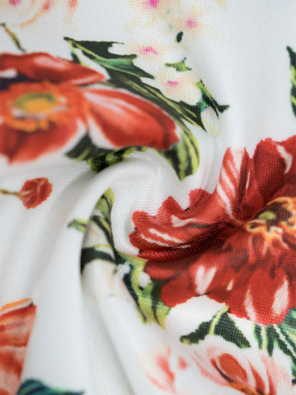 New Floral Capri Pants
