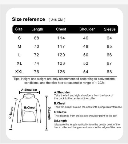 1845 Texas Austin Fleece Warm Hoodies