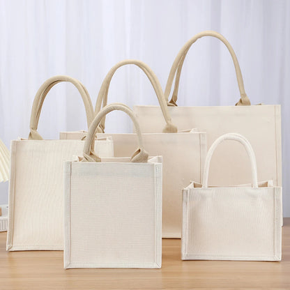 Eco Friendly Cotton Canvas Shopping Grocery Bags