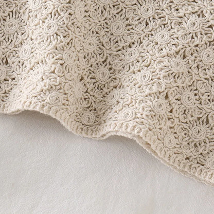 Flower Themed Women Cami Crop Top