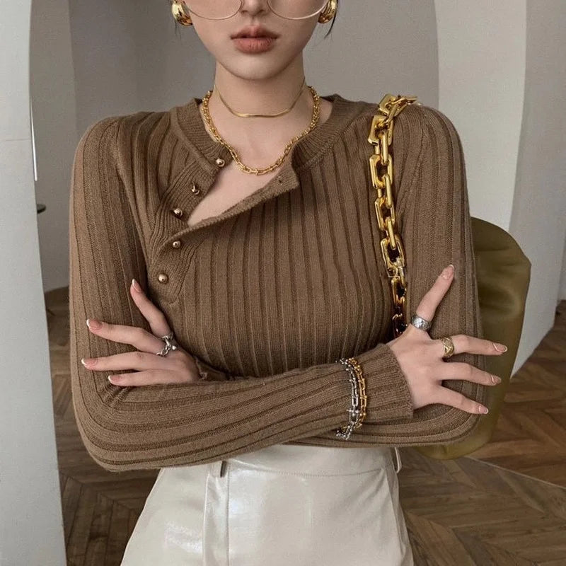 Women New Twist Knitted Sweaters