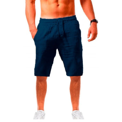 Men Breathable Cotton Knee Length Big Size Denim Shorts