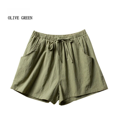 England Style Mid Waist Women Casual Shorts