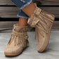 Bohemian Retro Style Women Tassels Ankle Boots