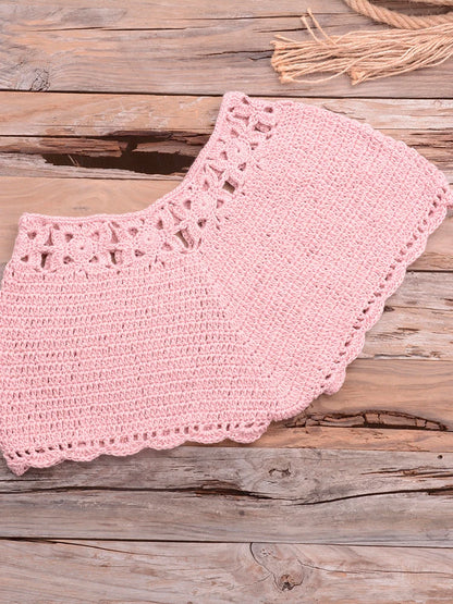 Womens Crochet Micro Brazilian Bikini Tops