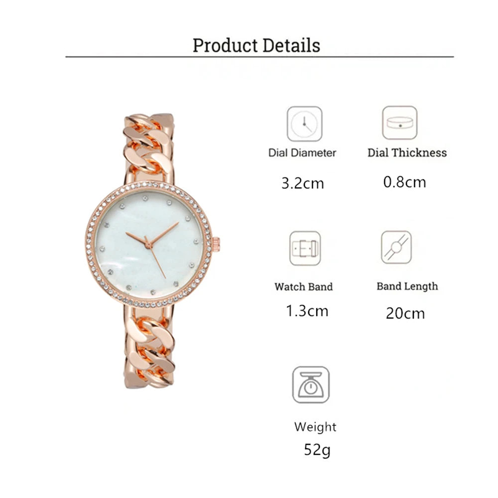 Womens Luxury Rose Gold Watches