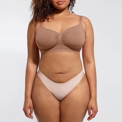 Everyday Essentials: Comfortable Seamless Nude Bralette