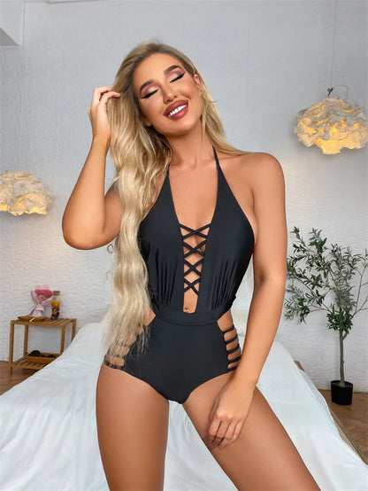 Sexy Womens One Piece Push Up Swimsuits Summer Monokini Fashion