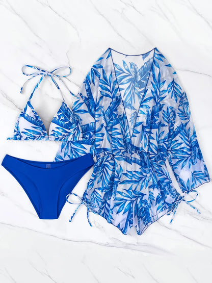 Black In Style 3 Pieces Bikini Set