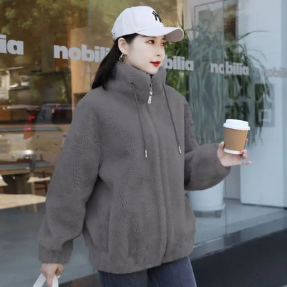 Luxury Warm Both Side Wearable Womens Long Wool Coats