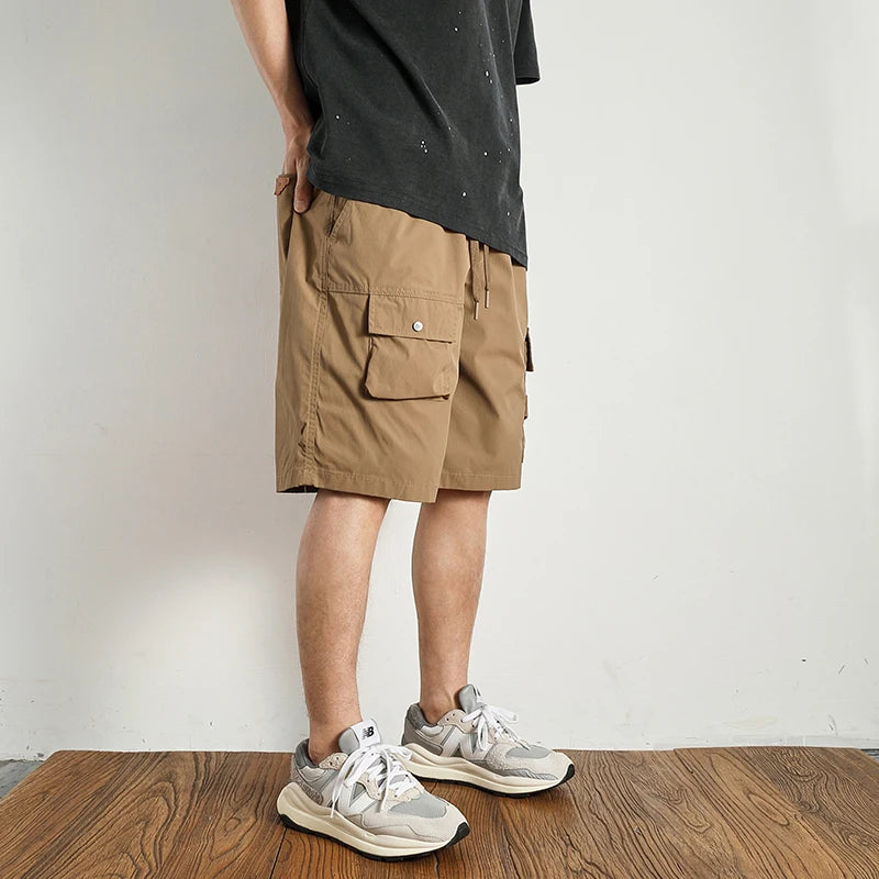 5xl Plus Size Under Knee Outdoor Mens Cargo Shorts