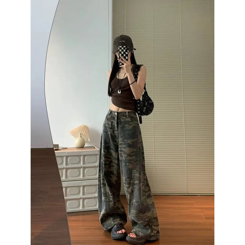 New Camouflage Loose Pants