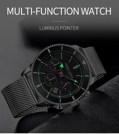 Mens Waterproof Simple Look Analog Watch