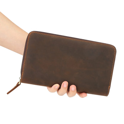 Genuine Leather Soft Brown Wallet