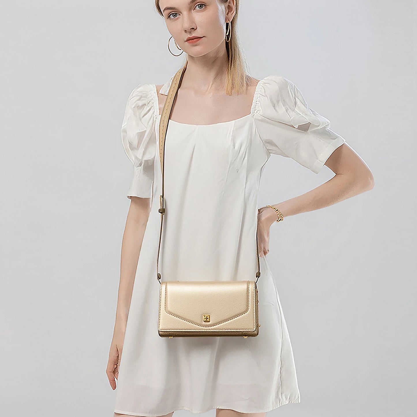 New Luxury Braided Design Woven Chain Leather Bag For Women