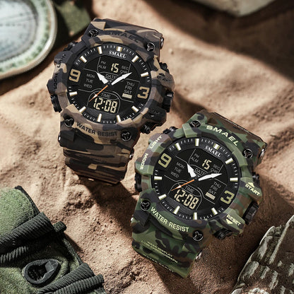 Analog Green Military Watches