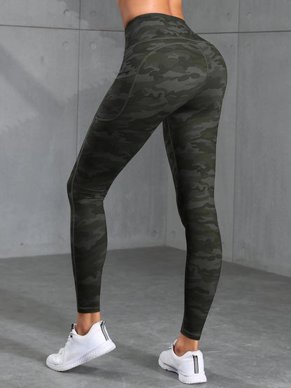 High Waist Camouflage Pants