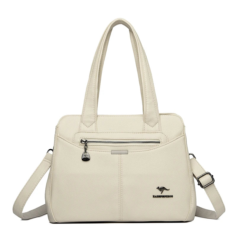 High Quality Womens Soft Leather Shoulder Bags