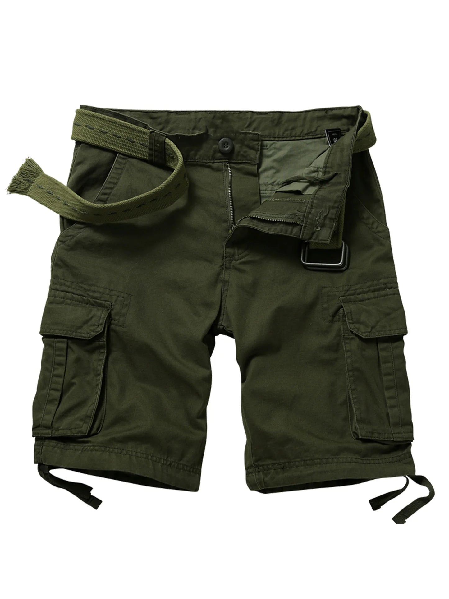 Camouflage Pattern Casual Cotton Mens Cargo Shorts