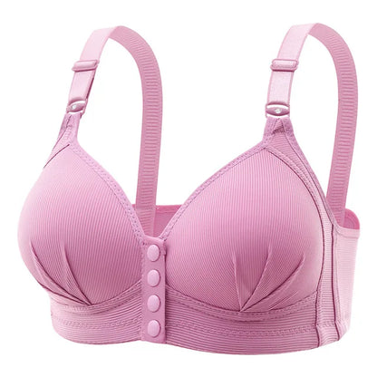 New Large Size Front Buckle Breastfeeding Bra