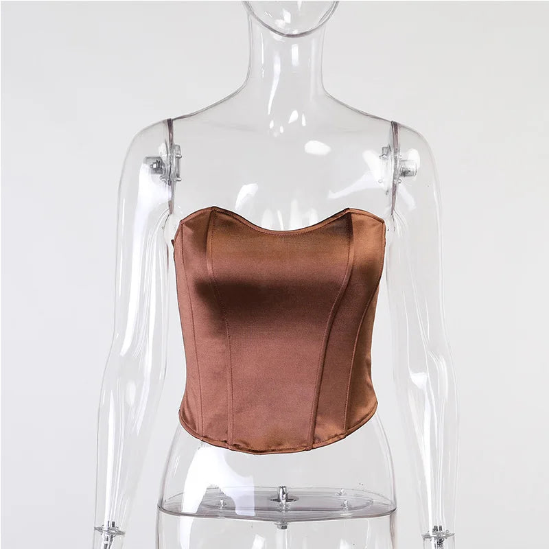 Sleek Silhouette: Bodycon Seamless Tube Top