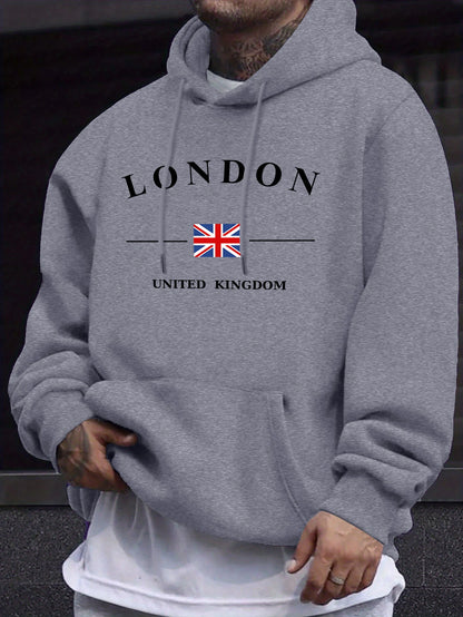 London Letter Flag Printed Crop Top