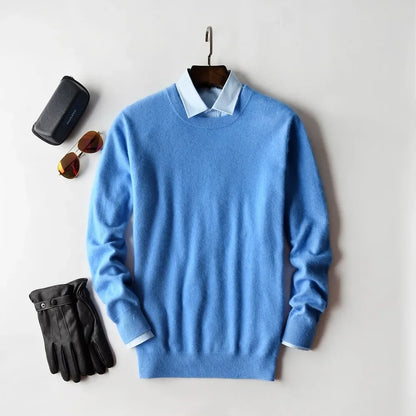 2024 Luxury Cashmere Sweater Designer Ripped Hole Fashion For Men