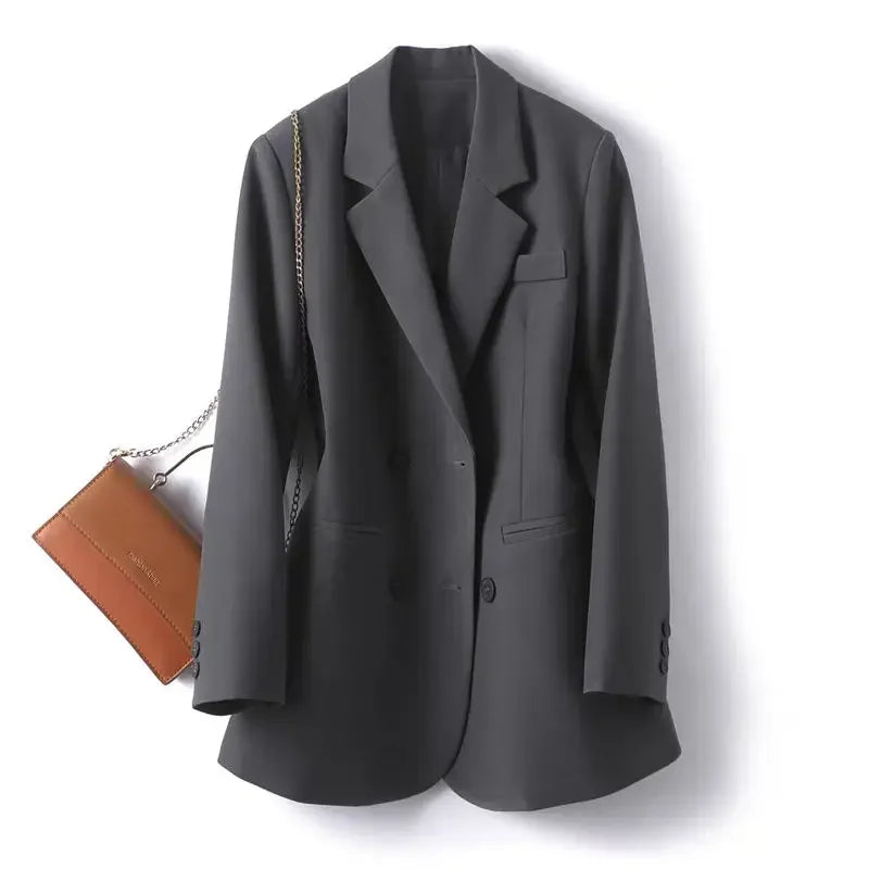 Office Fashion Open Stitch Thin Blazers