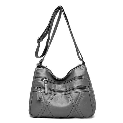 High Quality Women's Soft Leather Shoulder Bags