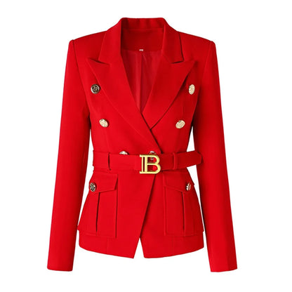 Solid Color Office Blazer for Effortless Smart Chic Workwear Street Style