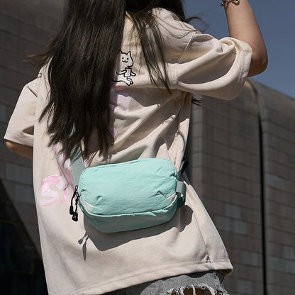 2025 Mini Canvas Crossbody Bag For Women Small Shoulder Handbag Phone Purse