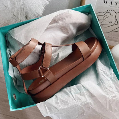 Womens Gladiator Style Open Toe Summer Beach Sandals