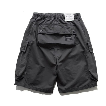 Mens Military Style Camouflage Cargo Shorts