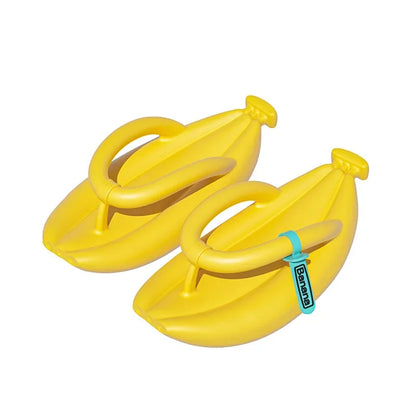 3D Fruit Pattern Household Cartoon Slippers Banana And Orange Summer Indoor Antiskid Bathroom Slippers For Women And Men