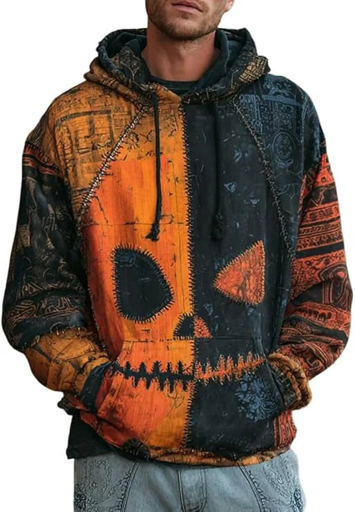 Halloween Knitted Sweater For Women Autumn Gothic Pumpkin Print Streetwear Harajuku Winter Warm Loose Casual Pullover