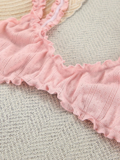 Womens 3 Piece Sleepwear Set O Neck Long Sleeve Nightie Tank Tops Shorts Pajamas For Cozy Nights