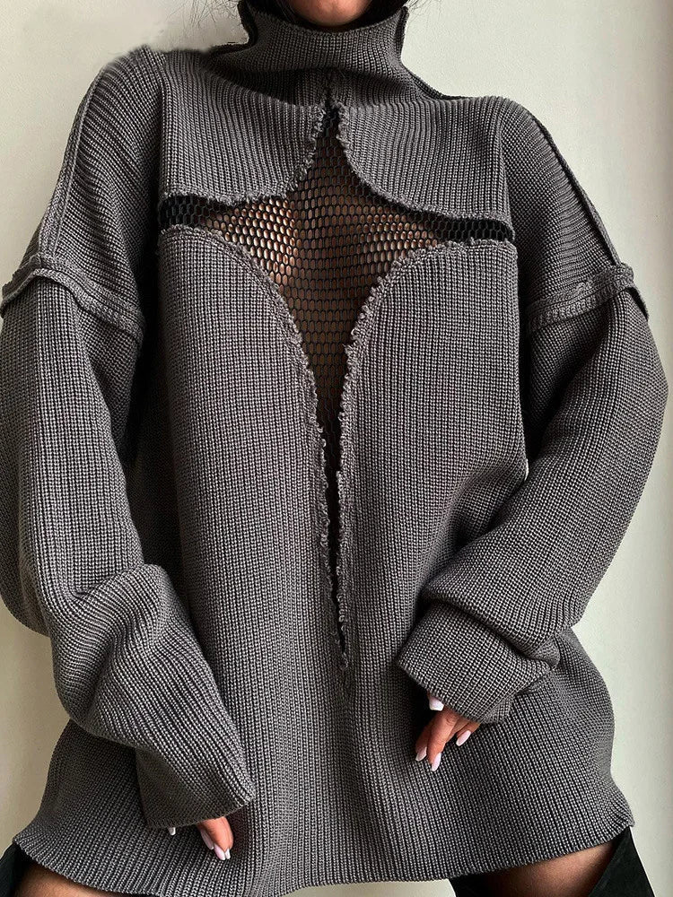 Women Oversized Knitted Sweater