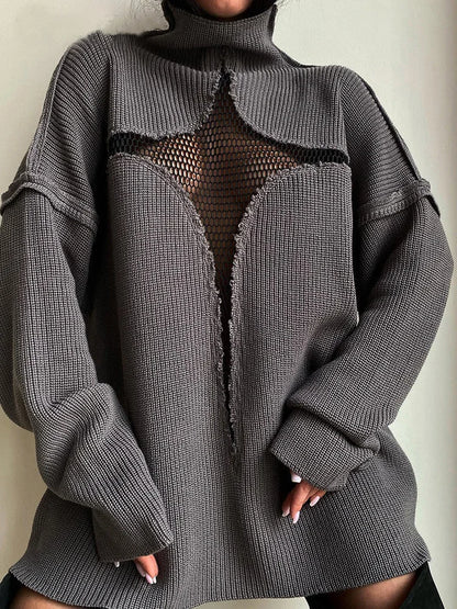 Women Oversized Knitted Sweater
