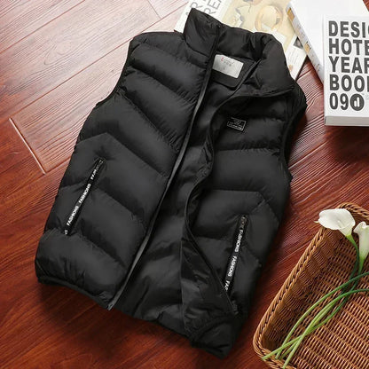 Bright Puffer Vest for Effortless Functional Cozy Street Style Layering