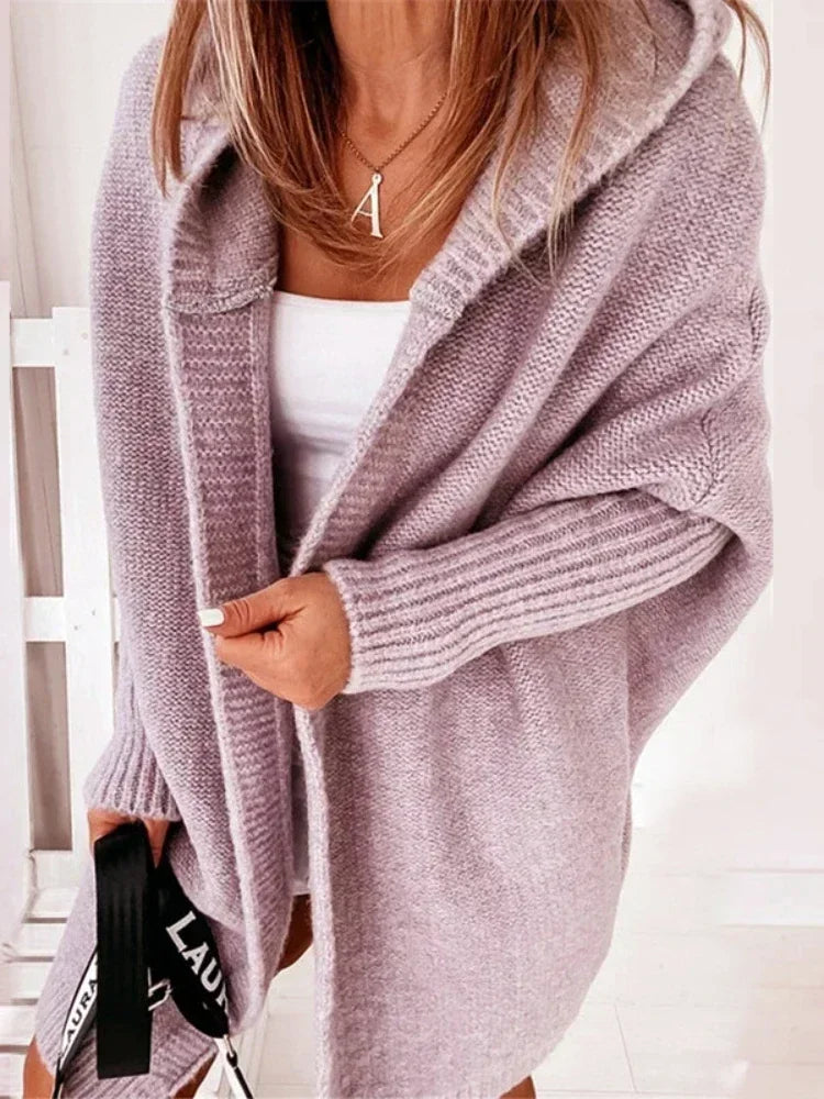 Urban Lounge: The Signature Hooded Longline Knit