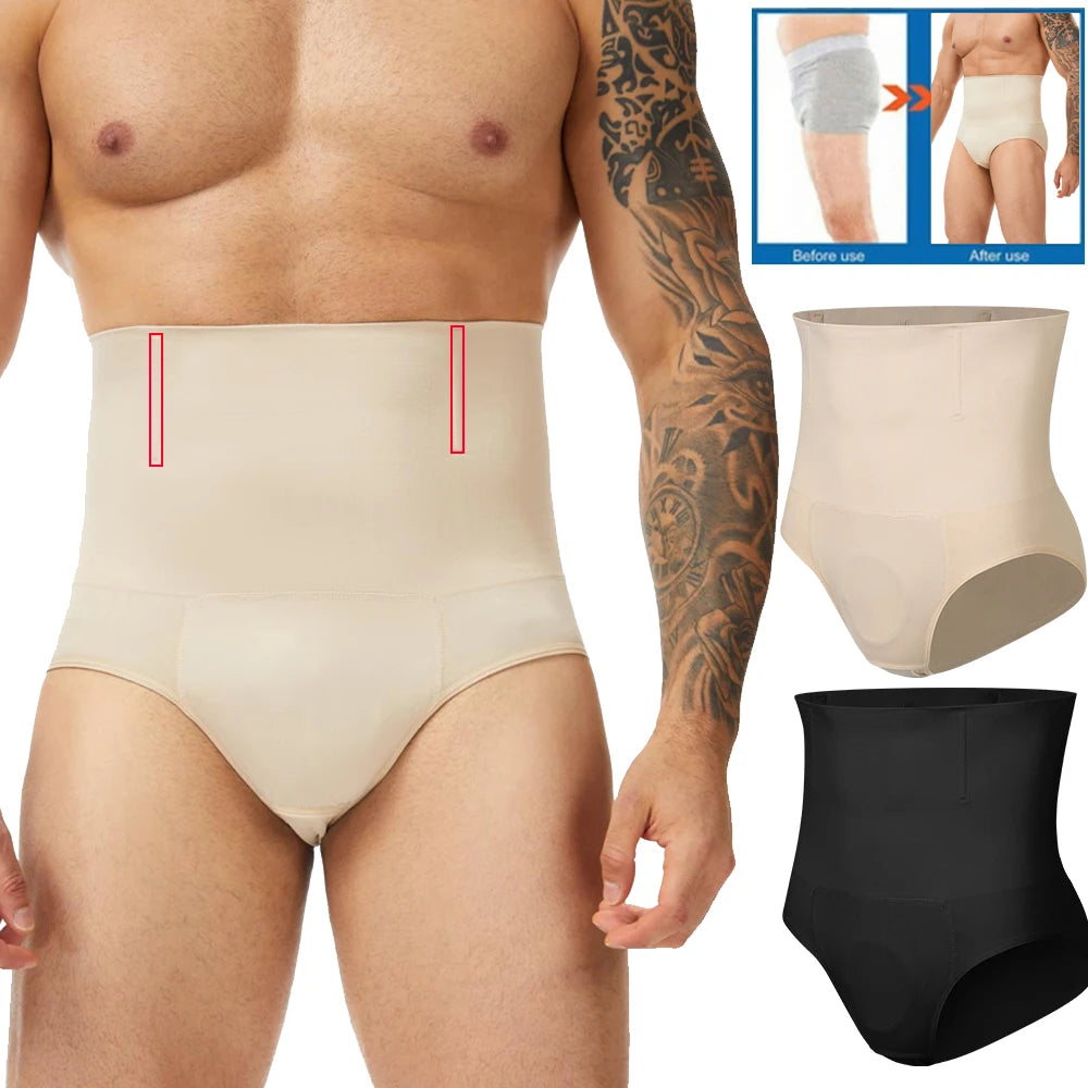 Men Anti Chafing Body Compression Shorts Underwear