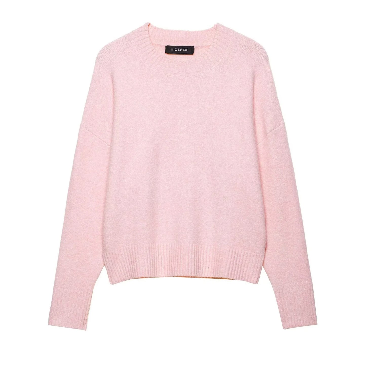 Casual Simple Solid Women Sweaters