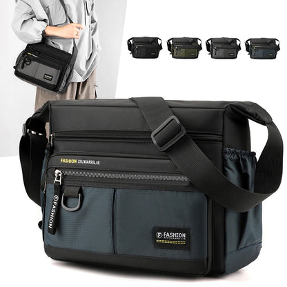 Mens Casual Shoulder Messenger Bag Stylish Crossbody Satchel For Everyday Use