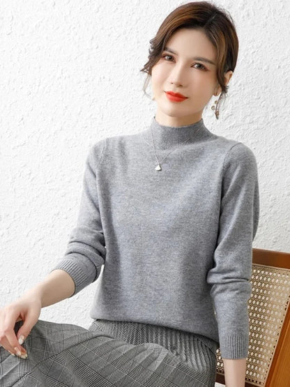 Womens Femme Korean Style Rustic Vintage Style Winter Sweaters
